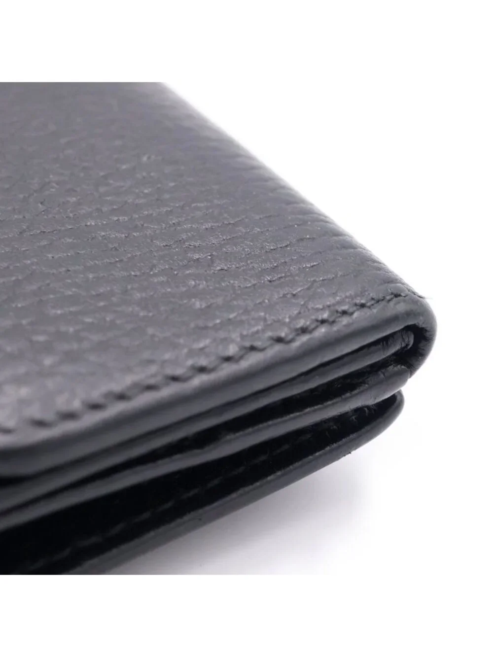 Gucci Interlocking Compact Wallet Bifold Black - Picture 5 of 6